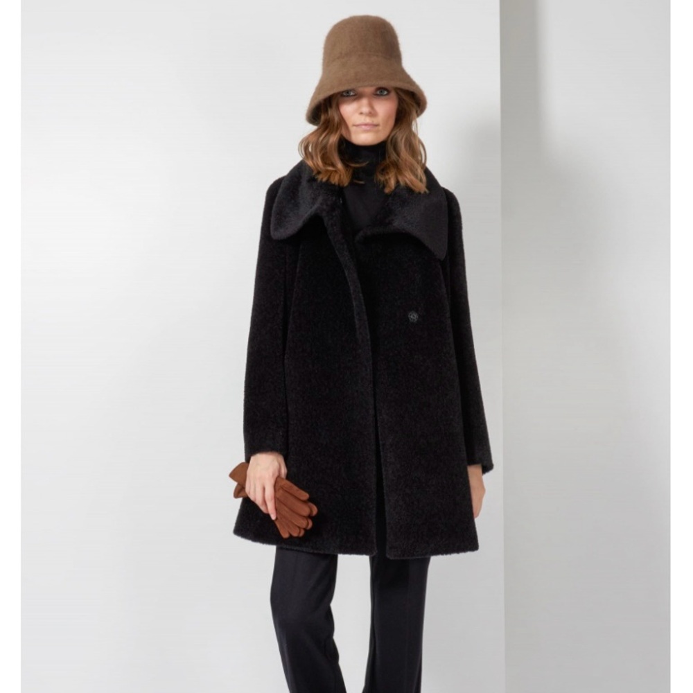 Cinzia Rocca Due Alpaca & Wool Coat